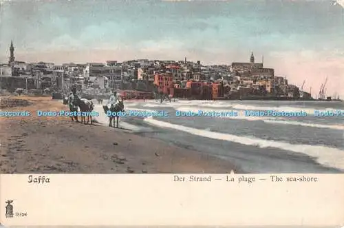 R329983 Jaffa Postkarte The Sea Shore