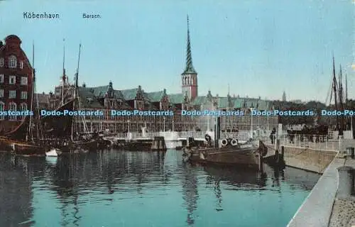 R327331 Kobenhavn Borsen Postkarte