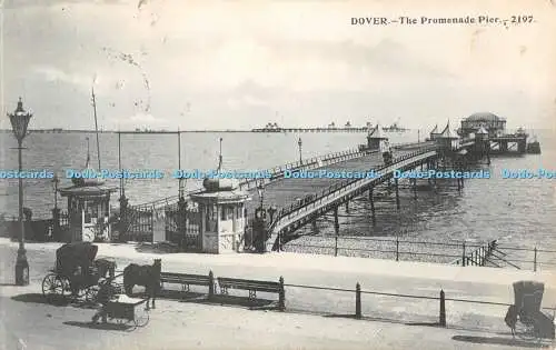 R327335 Dover The Promenade Pier Victoria Serie 1907