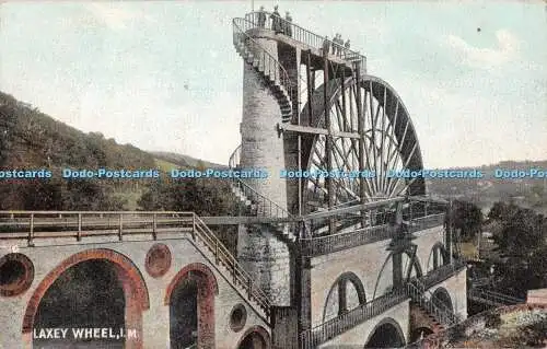 R327347 I M Laxey Wheel Davidson Bros Photo Color Series No 7003