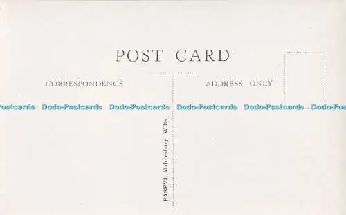 R325668 Elmer Basevi Malmesbury Wilts Postkarte
