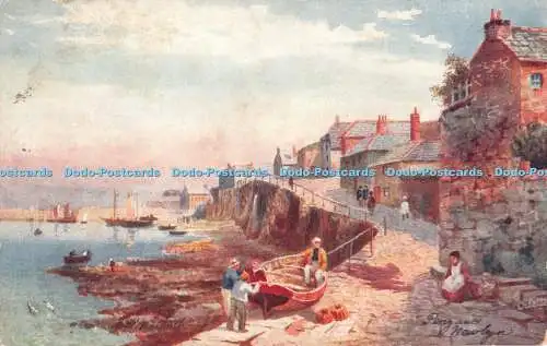 R330018 Penzance Newlyn Tuck Oilette Postkarte 7070