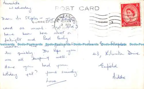 R327374 Mausloch Postkarte 1961