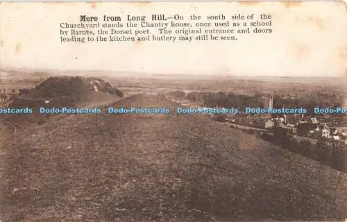 R330026 Mere from Long Hill R Wilkinson 1918