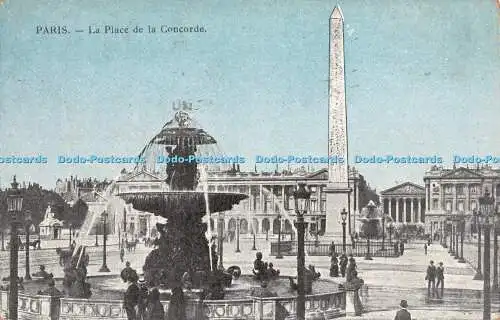 R327376 Paris La Place de la Concorde 1913