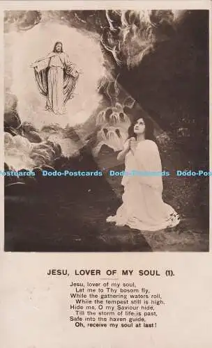 R325679 Jesu Lover of my Soul Bamforth Lite Modell Laterne Dia Manfs 1905