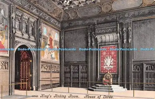 R327378 House of Lords King Robing Room Postkarte