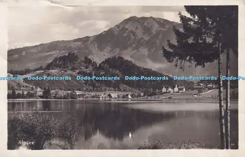 R325687 Alpsee Buhl b Immenstadt Allgau mit Rothenfels und Grunten H Hipp Nr 56