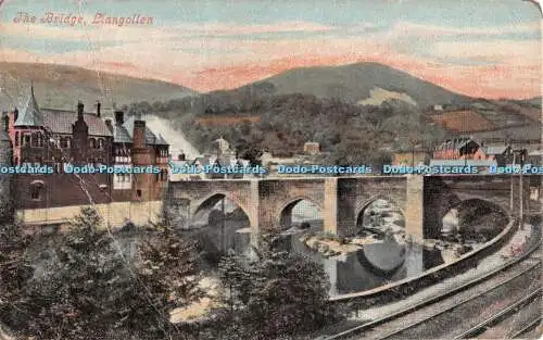 R327424 Llangollen The Bridge Valentines Serie 1911