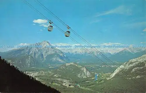 R330072 Canadian Rockies The Banff Sulphur Mountain Gondolas Double L Color Prod