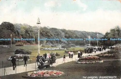 R330078 Bournemouth The Gardens Bright Stores 1906