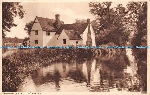 R330082 Flatford Willy Lotts Cottage Photochrom