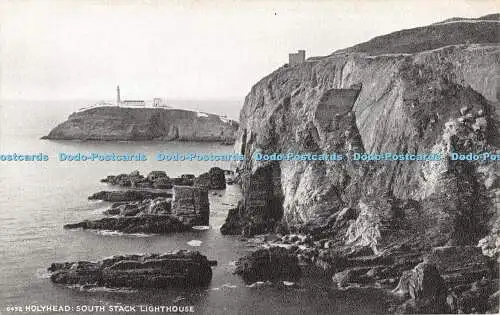 R330083 Holyhead South Stack Leuchtturm Photochrom Grano Serie