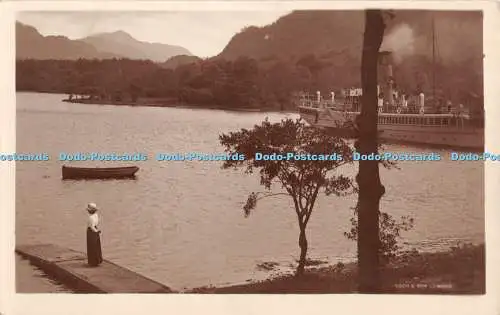 R330086 Loch und Ben Lomond Postkarte