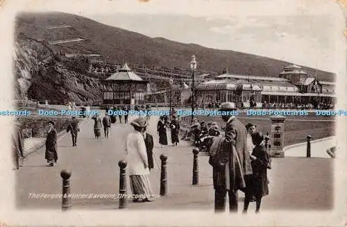 R327438 Ilfracombe Die Parade und Wintergärten 1914