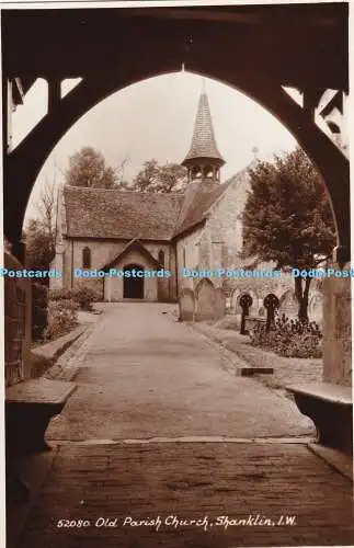 R325749 I W Shanklin Old Parish Church E A Sweetman RP