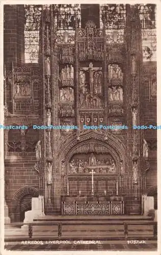 R328675 Reredos Liverpool Cathedral 91737 J V Valentine and Sons RP