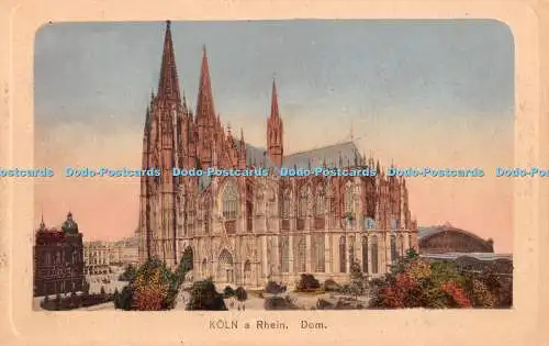 R330121 Köln a Rhein Dom Franz Krippe Nachf Nr 512