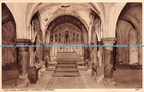 R327498 Canterbury Cathedral Lady Chapel Undercroft