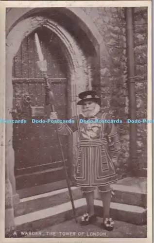 R325799 A Warder The Tower of London British Production