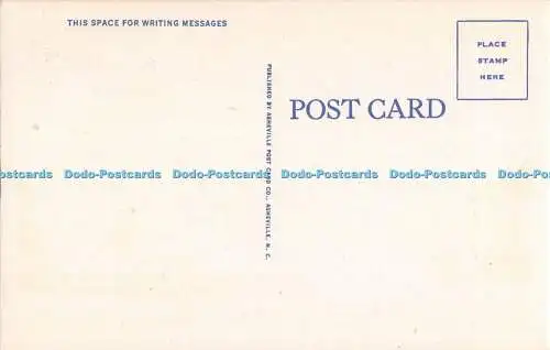 R330151 Shelby N C Post Office U S Asheville Postkarte