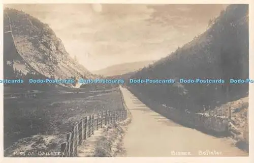 R330170 Pass von Ballater Bisset Postkarte