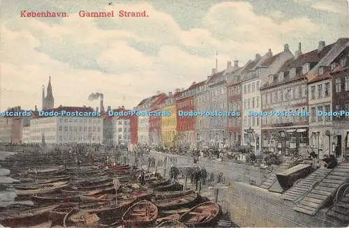 R330200 Kobenhavn Gammel Strand Postkarte