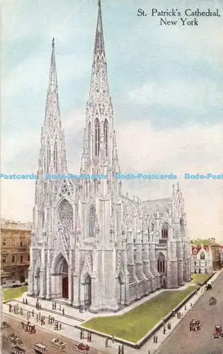 R328783 St Patricks Cathedral New York Success Postal Card Co No 1098