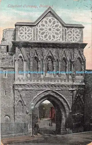 R328837 Ethelbert Gateway Norwich Valentines Serie 1905