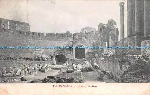 R325926 Toarmina Teatro Antico Alterocca Terni Postkarte