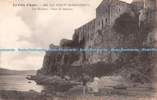 R325951 La Cote d Azur Ile Sainte Marguerite Les Rochers Saut de Bazaine