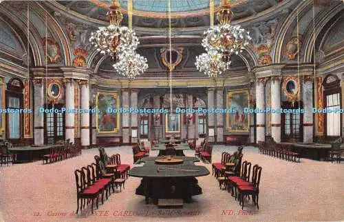 R325961 Casino de Monte Carlo La Salle Schmitt ND Phot A Sauvaigo Louis Glaser