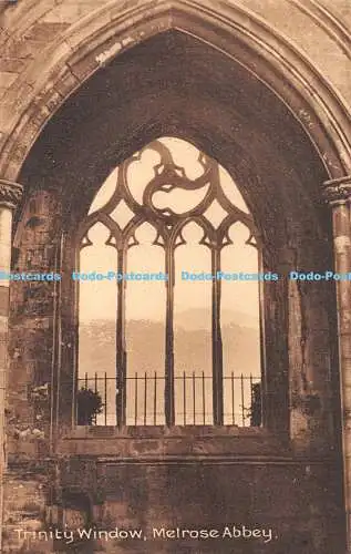 R330316 Melrose Abbey Trinity Fenster H D Motorhaube F B H