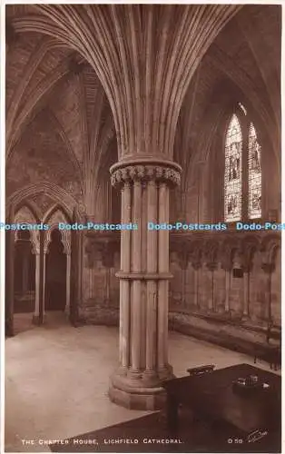 R328926 The Chapter House Lichfield Cathedral D 58 Walter Scott RP