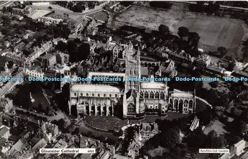 R327715 Gloucester Cathedral Aerofilme Postkarte