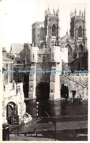 R330346 York Bootham Bar Richter 23857 Postkarte