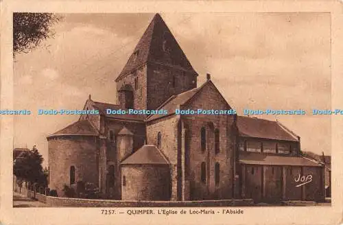 R326015 Quimper L Eglise de Loc Maria l Abside Villard