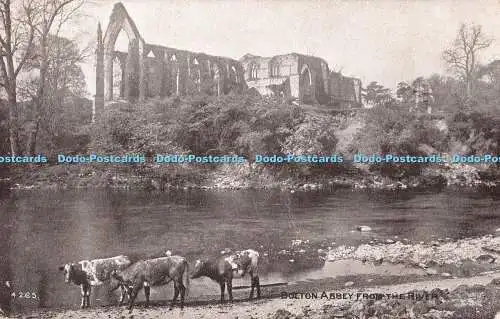 R326077 Bolton Abbey aus der Serie River Photochrom Sepiatone