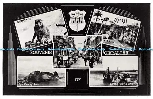 R332207 Souvenir of Gibraltar Rock Series Rock Photographic Studio Multi View