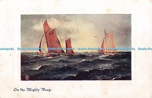 R326088 Tief auf der Mächtigen Postkarte 1908