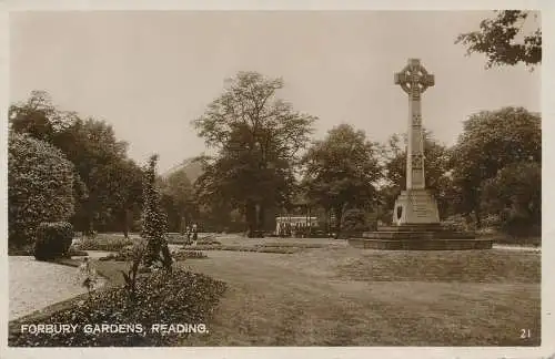 PC63727 Forbury Gardens. Lesen. RP