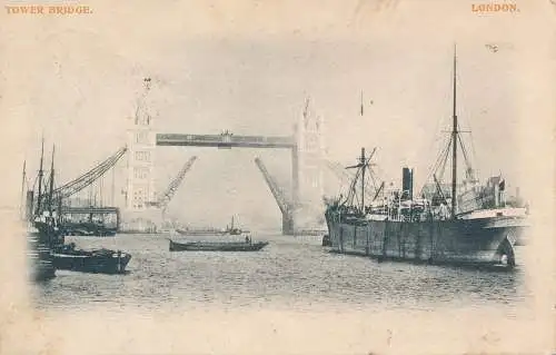 PC66792 Tower Bridge. London. 1904