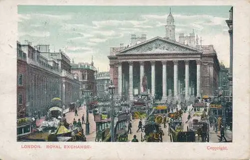 PC66722 London. Royal Exchange