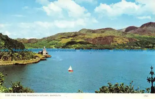 R106162 Coed Faen und die Mawddach-Mündung. Barmouth. Jarrold. RP