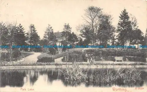 R106554 Park Lake. lohnenswert. 1905