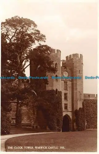 R106555 Der Uhrturm. Warwick Castle. Lachs. Nr 3501. RP