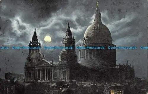 R106646 St. Pauls. London. Valentinstag. 1903