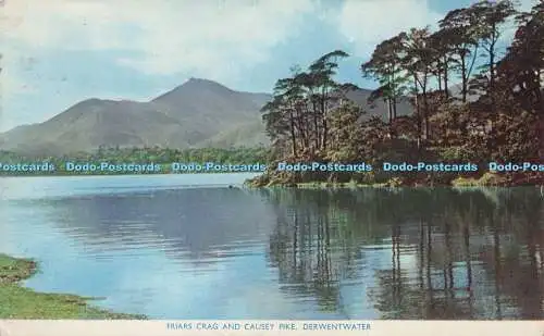 R705061 Derwentwater. Brüder Crag and Causey Pike. H. Webster. 1959