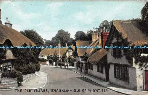 R332255 The Old Village Shanklin Isle of Wight 564 The Ideal Series 1909