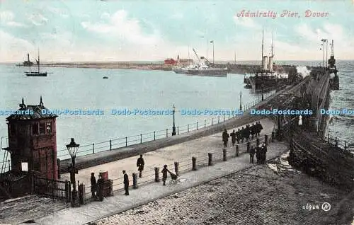 R332314 Admiralty Pier Dover 26942 Valentines Serie 1907